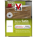 V33 - vernis intérieur meubles et boiseries incolore satin 1l V33 - vernis intérieur meubles et boiseries incolore satin 1l