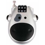 Vache réinitialisable combinaison de verrouillage, 3 chiffres verrou de cble pour valise, dossiers suspendus, ... Vache réinitialisable combinaison de verrouillage, 3 chiffres verrou de cble pour valise, dossiers suspendus, ...