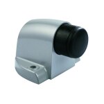 Vachette - butoir de porte renforc  ressort 9874 zamak - blanc ral 9010