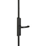 Vachette - cr�mone pompier 742 rotative coupe - feu sans tringle gris 12756000