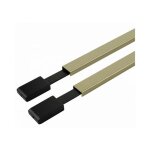 Jeu de tringles pour serrures 3 points multilock avec cache - vachette - 16501000