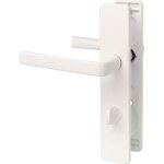 Vachette - poign�e de porte int�rieure - kaza blanc alba - condamnation - 195 mm