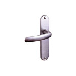 Vachette - poignee de porte interrupteur leure - budget - beige ivoire / champagne - cle l - 165 mm ref. ...