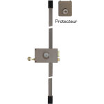 Vachette - serrure 3 points 43 multilock horizontale tirage a2p radialis droite 27320000