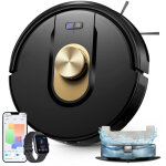 Vactidy cleanova w9 - aspirateur robot laveur - 5000pa - 67db silencieux - 180 min autonomie - surface ...