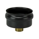 Save - evacuation des condensats 8 cm 80 mm pour tuyaux de poele a' pellets en acier porcelaine et manchon ...