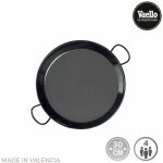 Poêle à paella émaillée pour induction et vitrocéramique ø30cm (4 personnes). vaello Poêle à paella émaillée pour induction et vitrocéramique ø30cm (4 personnes). vaello