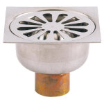 Valentin - bonde carre 10x10 inox laiton droit - 46020000000