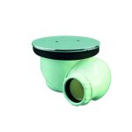 Valentin - bonde de douche goulue capot rond d90mm 00 577600 000 00