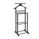 Valet de chambre en bois 'veoh' 102cm marron fonc