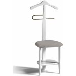 Valet de chambre, mod�le sedie, blanc.