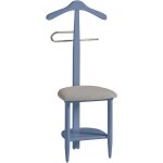 Valet de chambre, modèle sedie, bleu. Valet de chambre, modèle sedie, bleu.