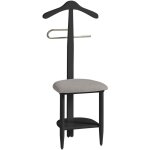 Valet de chambre, mod�le sedie, noir.