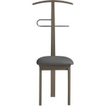 Valet de chambre, mod�le stilizzato, moka.