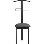 Valet de chambre, modle stilizzato, noir.