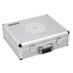 Valise aluminium robuste vide avec panneaux de rangement - mob