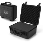 Costway - valise etanche pour appareil photo coffret de protection universel camra, 34x31x16 cm, avec ...