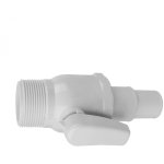 Vanne 1 / 4 de tour 1 1 / 2 - diam 32 / 38 mm pour tuyau flottant de piscine - blanc - linxor Vanne 1 / 4 de tour 1 1 / 2 - diam 32 / 38 mm pour tuyau flottant de piscine - blanc - linxor