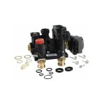 Vanne 3 voies + moteur - saunier duval : s1020800