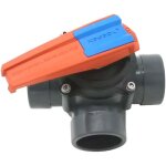 Vanne 3 voies pvc pression 50mm ? installation facile par collage ? r�gulation pr�cise des d�bits ? compatible ...