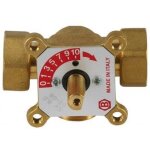 Vanne 3 voies pour plomberie ? tension 230v ? filetage 1 / 2'' ? performance fiable pour chauffage et ...