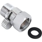 Vanne d'arr�t de pommeau de douche contr�le de flux vanne d'arr�t robinet en laiton de d�bit pi�ce rechange ...