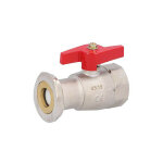 Vanne a boisseau sphérique pass. intégral 1' avec clapet anti - thermosiphon nickelé pn 16 Vanne a boisseau sphérique pass. intégral 1' avec clapet anti - thermosiphon nickelé pn 16