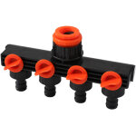 Vanne de distribution 4 voies ? plastique ? pour arrosage et irrigation