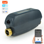 Vanne d'eau intelligente wifi pour tuya, application multifonctionnelle, commande vocale, d�bitm�tre ...