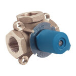 Somatherm - vanne mlangeuse laiton  3 voies f1' - passage standard kv12