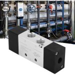 Vanne pneumatique à 2 positions et 5 voies de haute qualité 4a220 - 08 entrée / sortie pt1 / 4in - ulisem ... Vanne pneumatique à 2 positions et 5 voies de haute qualité 4a220 - 08 entrée / sortie pt1 / 4in - ulisem ...