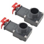 Vanne de portail de piscine 2 pcs 1, 5'