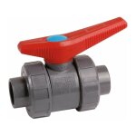 Girpi - vanne pvc pression noire - diam�tre 63 mm