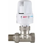 Vanne de radiateur thermostatique en laiton de 1 / 2  - type droite dn15 - contr�le automatique de la ...