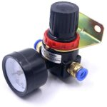Vanne de r�gulation de pression d'air ar2000, vanne de r�duction de pression, manom�tre de r�gulation ...