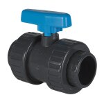 Sorodist - vanne et robinet pvc - vanne  boisseau pvc pression  coller ff 63