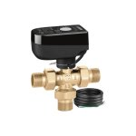 Vanne � sph�re motoris�e � trois voies 3 / 4 , tension 230v caleffi 644352 3 / 4