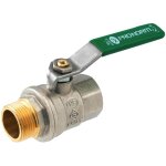 Sferaco - vanne  sphre nf pn25 passage intgral acs poigne verte m / f 1 / 2' (15 / 21) somatherm