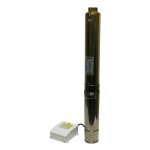 Varan motors ? pompe immerg�e 4stm310 pour puits profonds ? d�bit 4000l / h ? refoulement max 80m ? corps ...