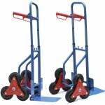 Varan motors - ht1826 chariot de transport - diable pour escalier 6 roues charge jusqu'� 200kg
