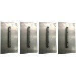 Varan motors - lame - s80 4 pales de finition pour truelle mcanique (265x150mm), lames lisseuse mcanique ...