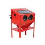 Varan motors - nesb - 16d cabine de sablage, microbilleuse, sableuse � manchons professionnelle 220 litres ...