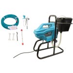Varan motors ? pulv�risateur de peinture airless 650w 200 bar ? x6v ? pistolet haute pression avec r�servoir ...