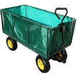No brand - varan motors - tc1840 chariot de jardin xxl, remorque  main, avec bche, cots amovibles, ...