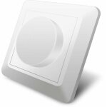 Variateur de lumi�re led, 220 - 240v 5 - 200w smart button interrupteurs et variateurs d'intensit� lumineuse ...