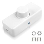 Variateur de lumi�re led 3 w - 100 w et variateur rotatif 220 - 240 v avec bouton intelligent � intensit� ...