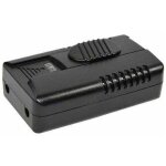 Lot de 2 variateur  pied a curseur 150w 230v noir compatible led [classe nergtique a](2pcs)