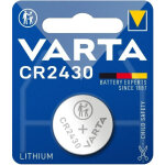 Varta ? pile bouton lithium 3v 280 mah ? pour t�l�commandes et appareils m�dicaux ? cr2430