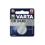Varta piles plates lithium cr2430, 3, 0 volt 1 blister