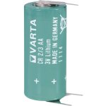 Pile sp�ciale cr 2 / 3 aa slf lithium varta 6237slf picots � souder en u 3 v 1350 mah 1 pc(s)